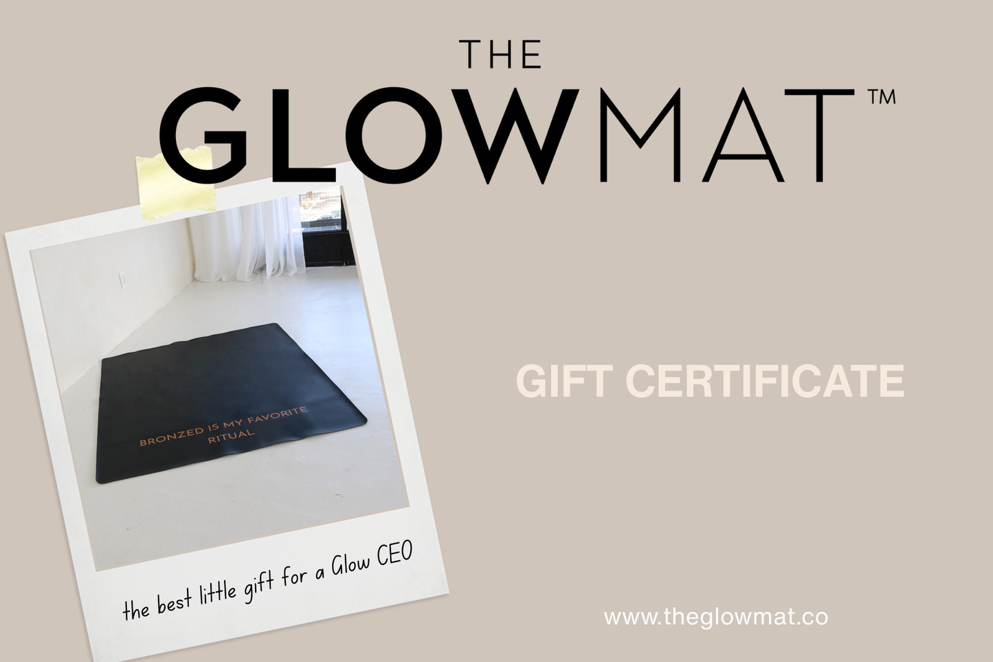 Glowmat Gift Certificate